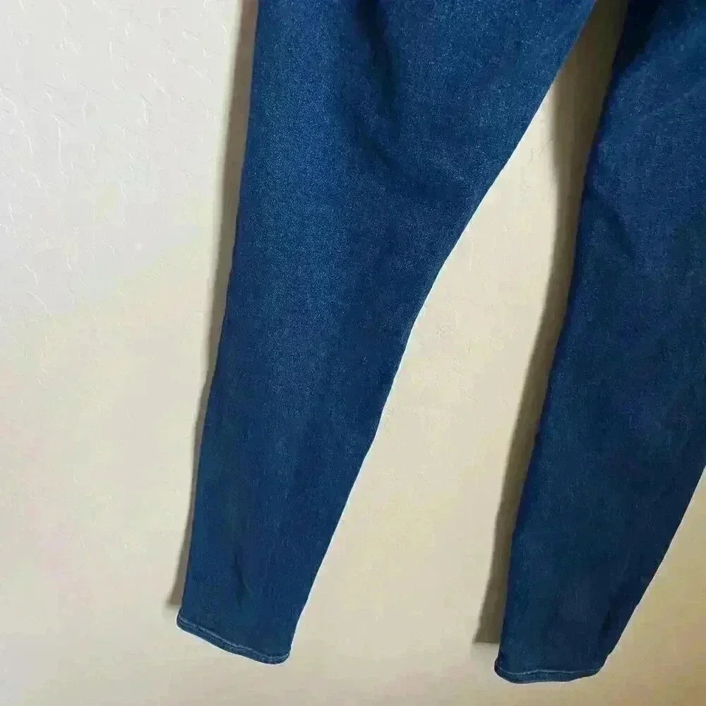 Good American‎ Good Legs Crossover High Waist Ankle Skinny Jeans